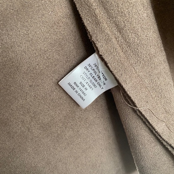 She + Sky Faux Suede Jacket - Picture 3 of 4